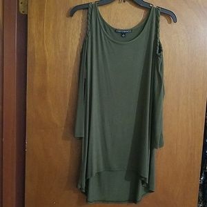 Olive green tunic